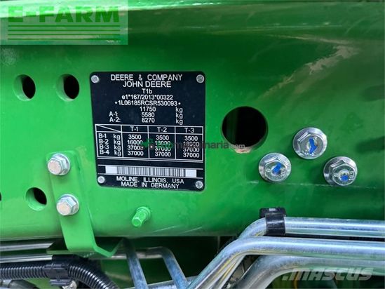 Tractor agrícola - John Deere - 6r185