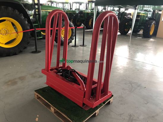 Pinza porta bolas y pacas para tractor y telescópica