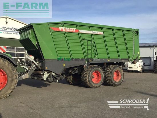 Cinta transportadora de forraje - Fendt - tigo 75 xr