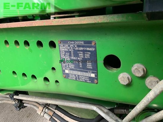 Tractor agrícola - John Deere - 6155r tractor (st25016)