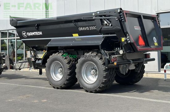 Volquet - Farmtech - gravis 2000 hardox black edition