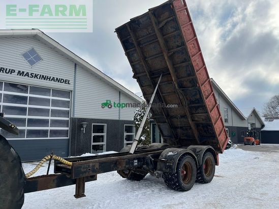 Remolqu agrícola -  - dumper vogn med 560745r22.5 hjul montering