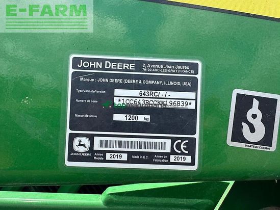 Tractor agrícola - John Deere - 6155m