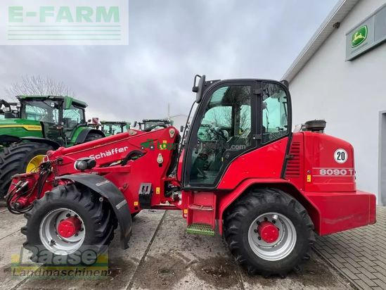 Telescopica - Schaffer - 8090t kabine teleskopradlader weidemann-hv