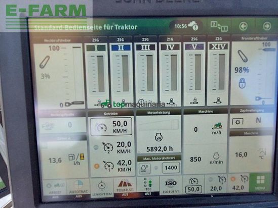 Tractor agrícola - John Deere - 6155r