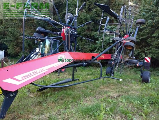 Rastrillo - Vicon - andex 705 evo zweikreisel-schwader