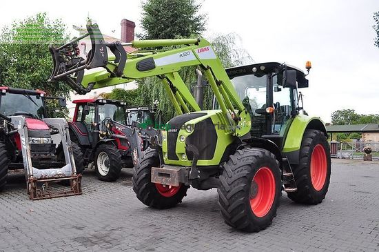 Tractor agrícola - Claas - arion 530 cis + claas fl120 CIS
