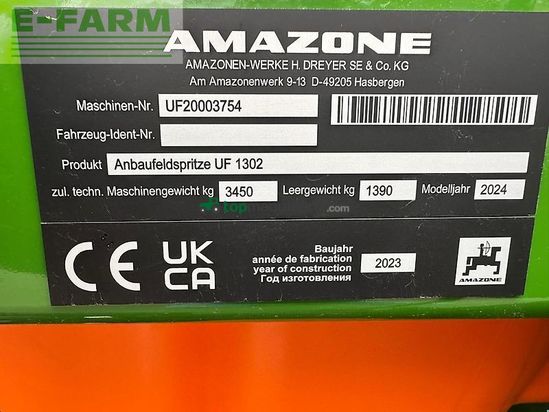 Atomizador - Amazone - uf 1302 top ausstattung