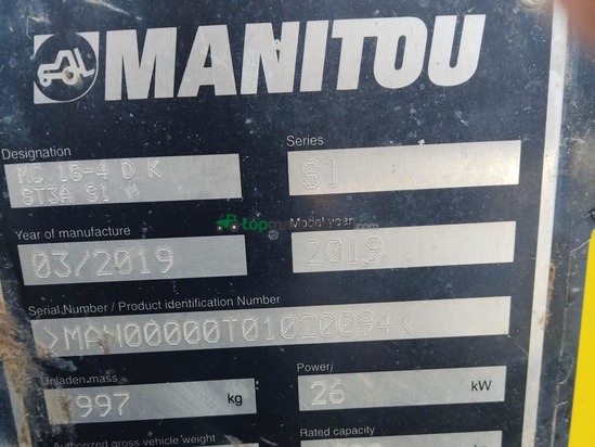 Carretillas industrial MANITOU MC18.4 D