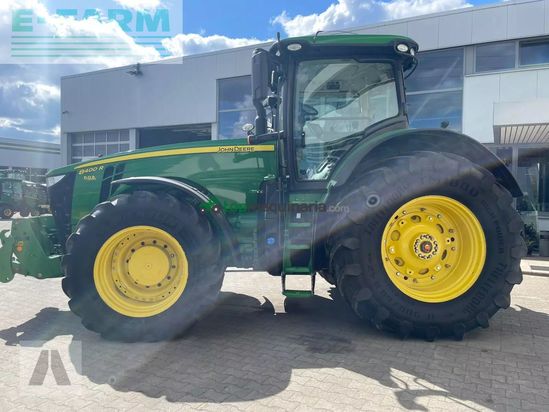 Tractor agrícola - John Deere - 8400 r 8400r mit zwillingsbereifung