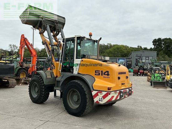 Minicargadora - Liebherr - 514 stereo wheeled loading shovel (st23960)