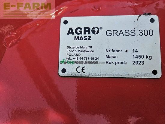 Combinado de siembra - Agro-Masz - grass 300