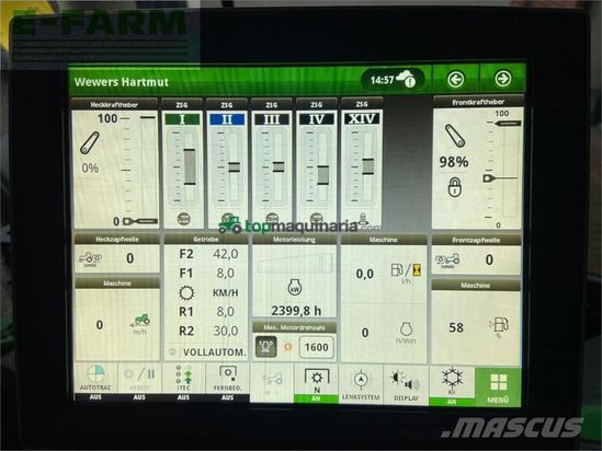 Tractor agrícola - John Deere - 6155r *kundenauftrag*