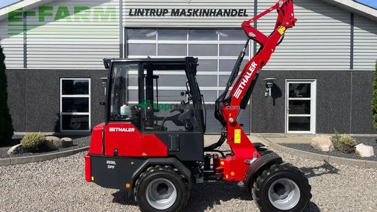 Minicargadora - Thaler - 2838l dpf kabine og brede hjul