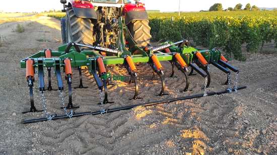 CULTIVADOR CHISEL 15 BRAZOS 40X30 CON PROTECTOR