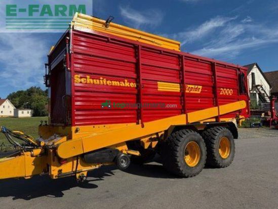 Cinta transportadora de forraje - Schuitemaker - rapide 2000 sw