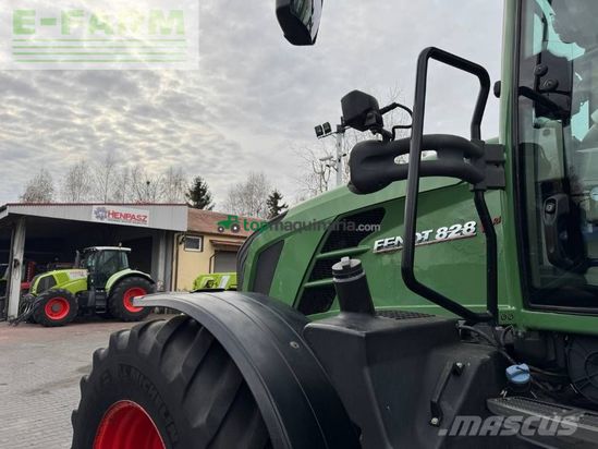 Tractor agrícola - Fendt - 828 vario profi+ plus / gps ready