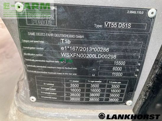 Tractor agrícola - Deutz-Fahr - 7250 ttv green-warr.