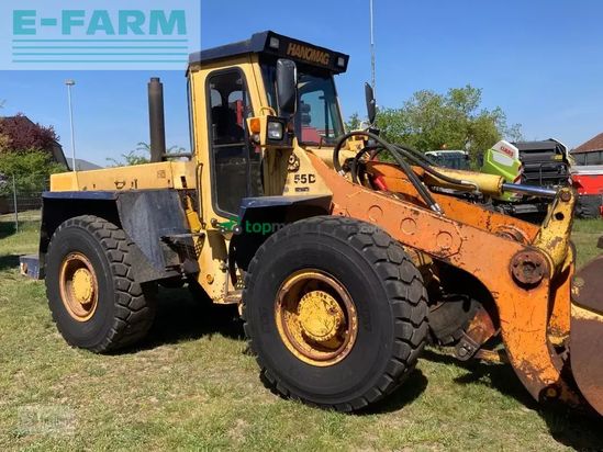 Minicargadora - Hanomag - hanomag 55 d - überladehöhe über 4 m