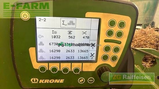 Empacadora gigant - Krone - 1270 xc
