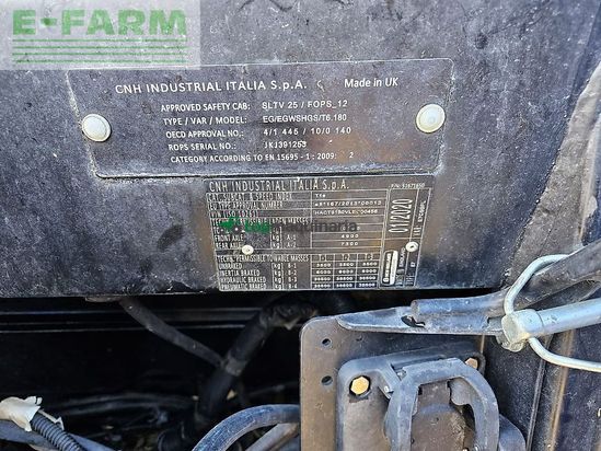 Tractor agrícola - New Holland - t6.180 dynamic command sidewinder ii