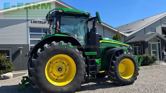 Tractor agrícola - John Deere - 8r 370 med frontlift