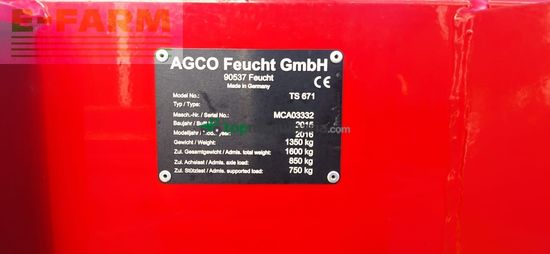 Henificador - Fella - ts 671