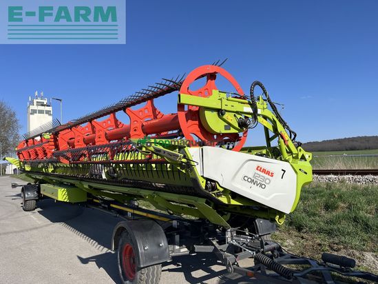 Cabezal - Claas - 1230 convio flex + schneidwerkswagen