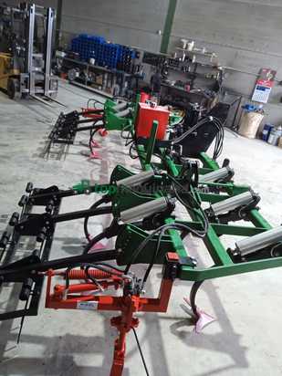 Cultivador a 6 metros con intercepas