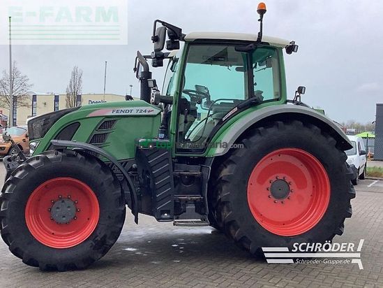 Tractor agrícola - Fendt - 724 s4 profi plus
