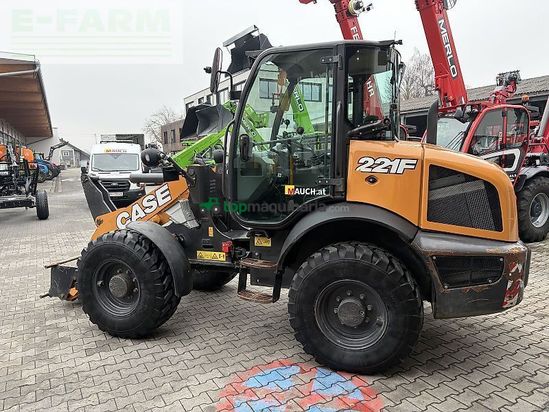 Minicargadora - Case IH - 221f mit euroadapter hydraulisch