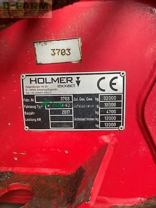 Cosechadora de Cereal - Holmer - t4-40