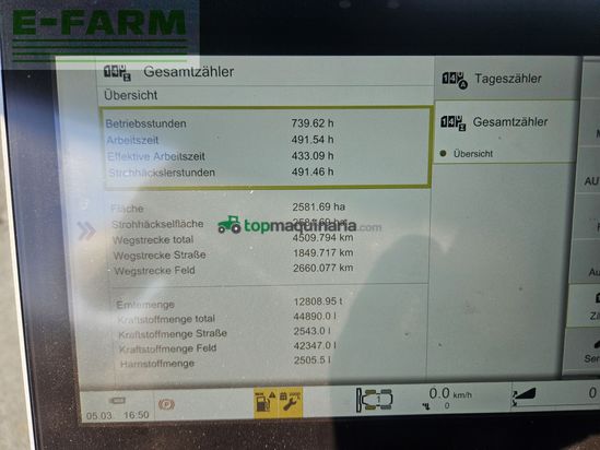 Cosechadora de Cereal - Claas - lexion 8800 terra trac