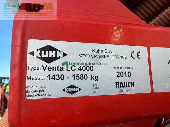 Sembradora - Kuhn - venta lc 400