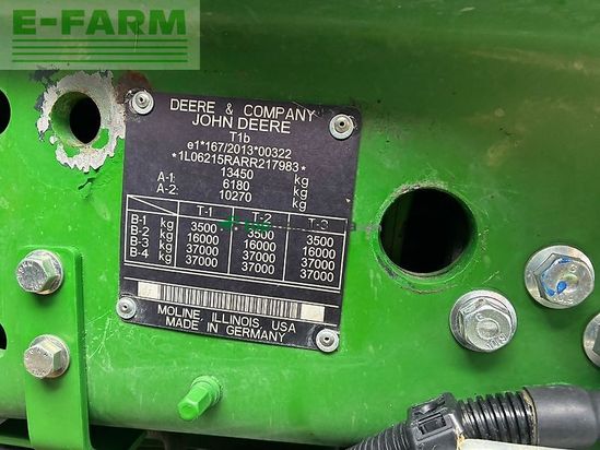 Tractor agrícola - John Deere - 6r215