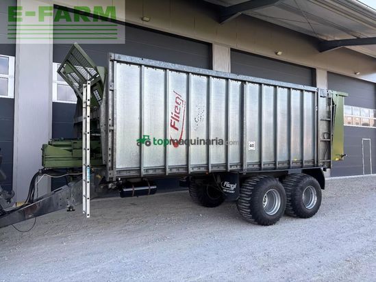Cinta transportadora de forraje - Fliegl - gigant asw 268