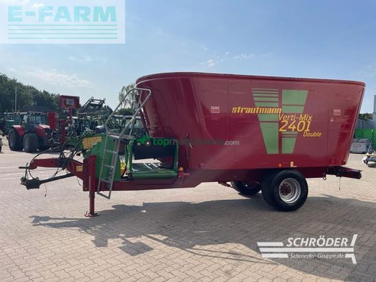 Remolqu esparcidor - Strautmann - verti mix 2401 double