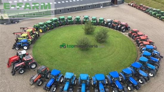 Tractor agrícola - John Deere - 6215r med frontlift og front pto på