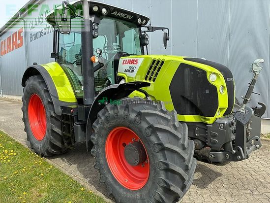 Tractor agrícola - Claas - arion 650 hexashift CMATIC CEBIS
