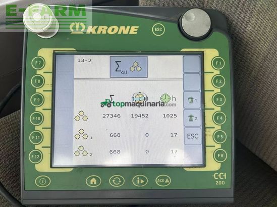 Empacadora gigant - Krone - cf155 xc extreme