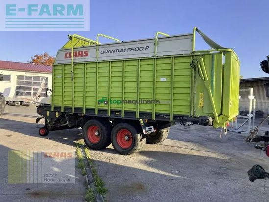 Remolqu agrícola - Claas - quantum 5500 p