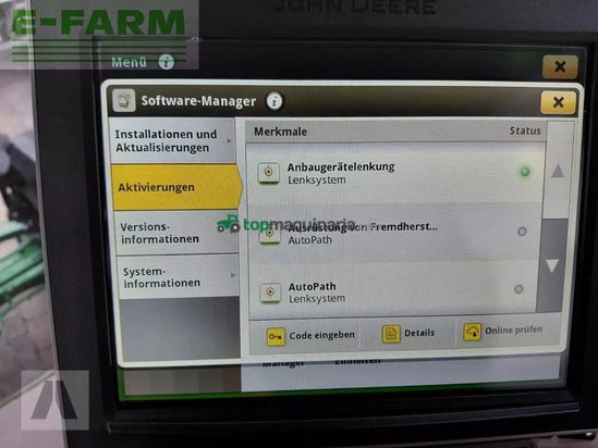 Tractor agrícola - John Deere - 8rx 370 8rx370