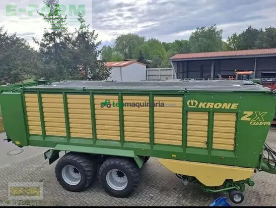 Remolqu agrícola - Krone - zx 470 gd