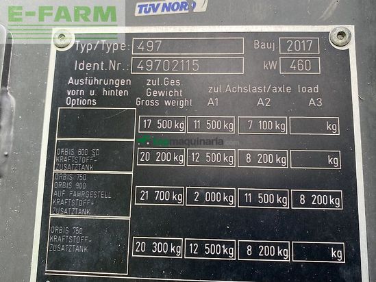 Cosechadora de Cereal - Claas - jaguar 960