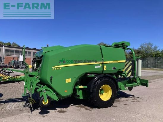 Empacadora gigant - John Deere - festkammer-kombipresse c441r