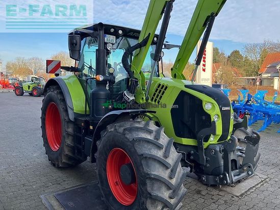 Tractor agrícola - Claas - arion 650 cis + fl140 CIS+