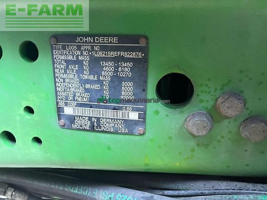 Tractor agrícola - John Deere - 6215r