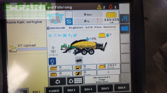 Empacadora gigant - New Holland - bb 1270 plus density shortcut