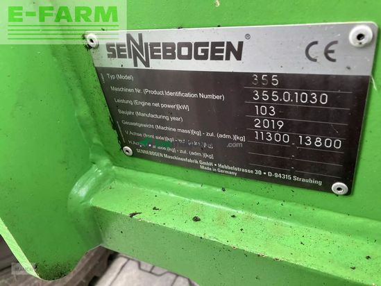 Telescopica - Sennebogen - 355e teleskoplader