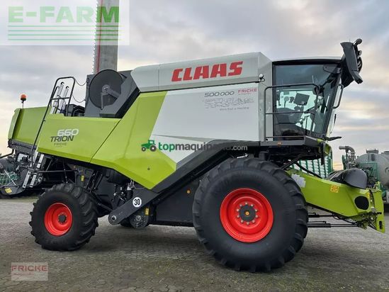 Cosechadora de Cereal - Claas - trion 660 mit vario 770